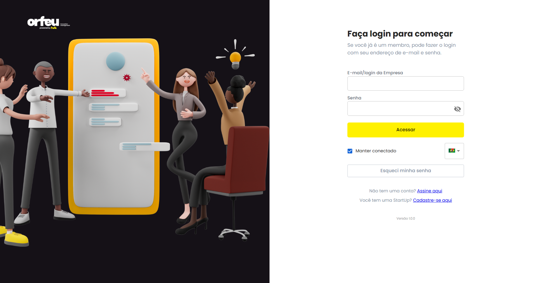 Orfeu - Orquestrador de inovação